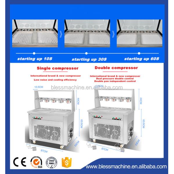 23 Years Homemade Ice Cream Rolls Maker High Productivity and Design for 2022 Market