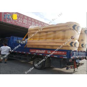 Powder Coated Quadguard Crash Cushion Good Nighttime Reflective Performance