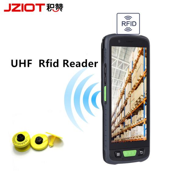 5.5inch PDA JZIOT V9000P Handheld Terminal Device With Android 9.0 RFID NFC 13