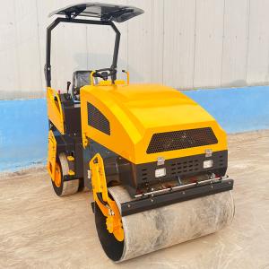 Made in China Brand New 3.5 Tons Double Steel Wheel Road Roller Vibration Roller