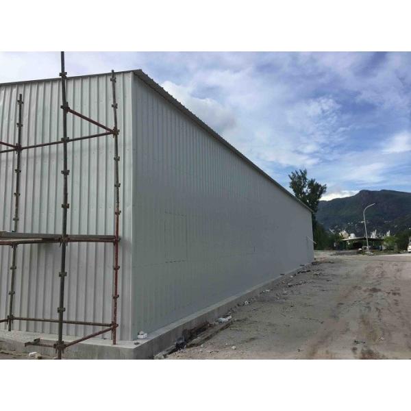 Buy Stable Light Steel Frame Construction , Metal Frame Steel Building House at wholesale prices