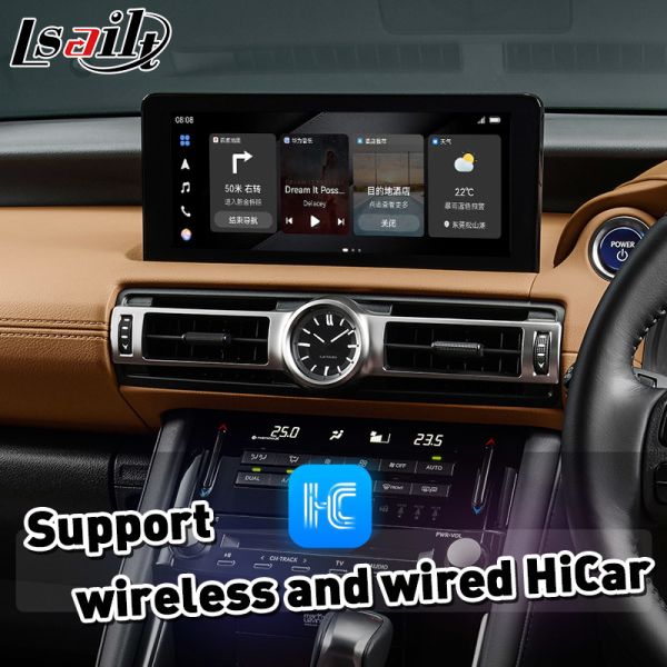 Lsailt Wireless Android Auto Carplay Interface for 2020-Present Lexus IS 500 IS300 IS350 IS300h IS500