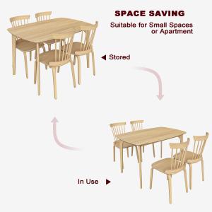 Wooden Hand Painting Dining Table