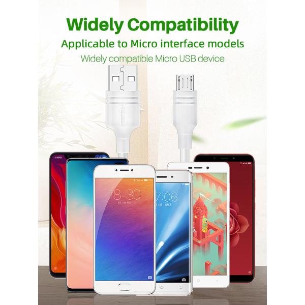 OEM Micro USB 2.0 Fast Charging Cable 2m Micro USB Charging Cable