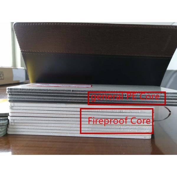 Light Weight Aluminum Panel Curtain Wall / Composite Metal Wall Panels