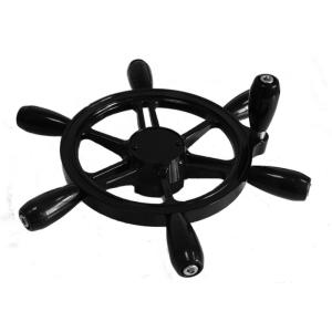 China 15 Diameter Sailboat Steering Wheel With Detachable Handle on sale