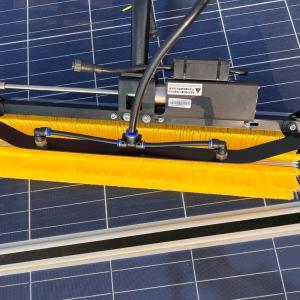 Solar Cleaning Kit with Electric Rolling Brush and 7.5 Meter Handle Customized