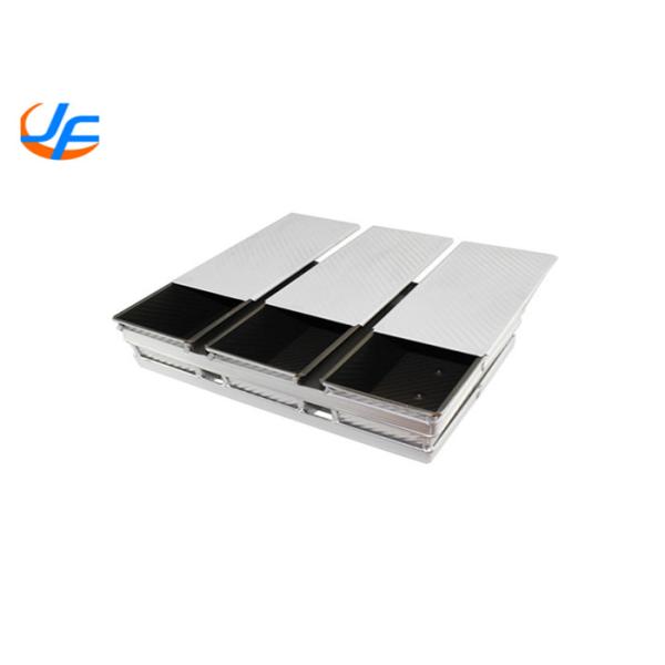 Buy RK Bakeware China Foodservice NSF Pullman Aluminum Loaf Pans , Nonstick Totast Bread Loaf Pan Fluted Pan With Lid at wholesale prices