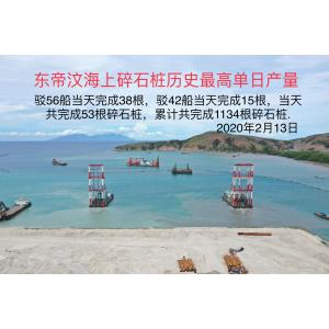 180kW Sand Soil Improvement Bottom Feed Vibro Float