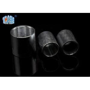 Durable Threaded Galvanized Couplings For IMC / Rigid Steel Conduit