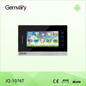 Quality 7 Metal Shell TCP/IP Android Video Door Intercom Indoor Monitor JQ-1076T for sale
