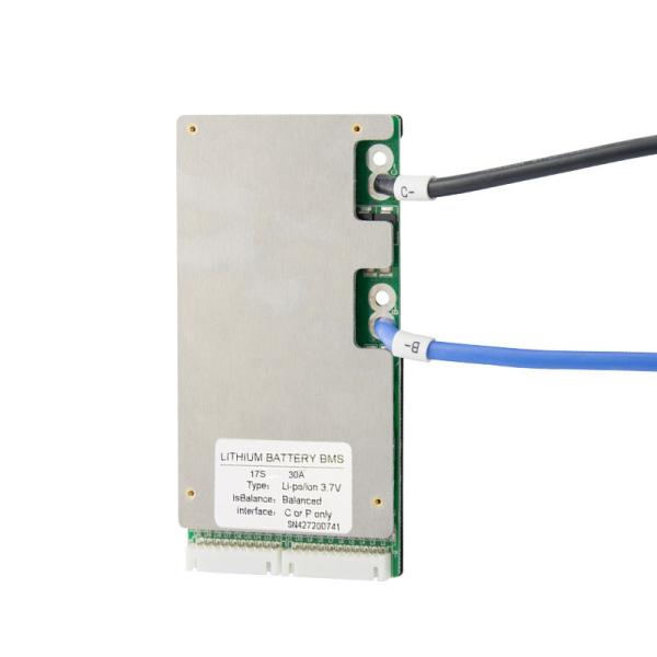 China 30A Li Ion BMS 17S 60V PCB with Temperature Control NTC CE FCC certificate on sale China 30A Li Ion BMS 17S 60V PCB with Temperature Control NTC CE FCC certificate on sale