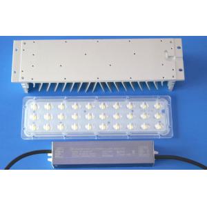 Asymmetrical LED Street Light Components Lens 30 Watt MCPCB Module