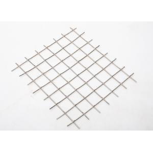 Decorative Galvanized Lock Crimp Woven Wire 1.0m-30m Plain Weave