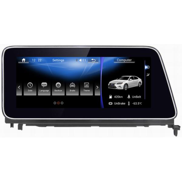 Ouchuangbo car radio gps 4 Core CPU android 6.0 for Lexus RX270 350 450 with gps USB WIFI wifi Bluetooth SWC