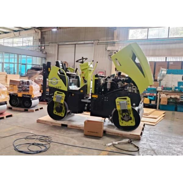 800mm Road Construction Roller 1.5 tons ST1500 Double Drum Sale in Somalia