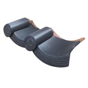 Japanese Roof Ornaments Traditional Glazed Roof Tile