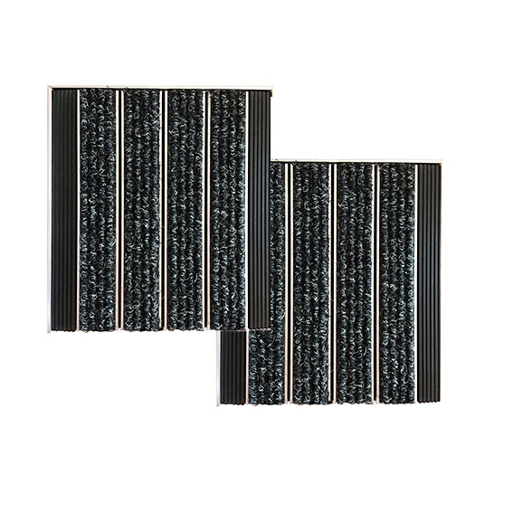 Buy 18mm Depth Aluminum Entrance Mats With Dust Removal Function at wholesale prices