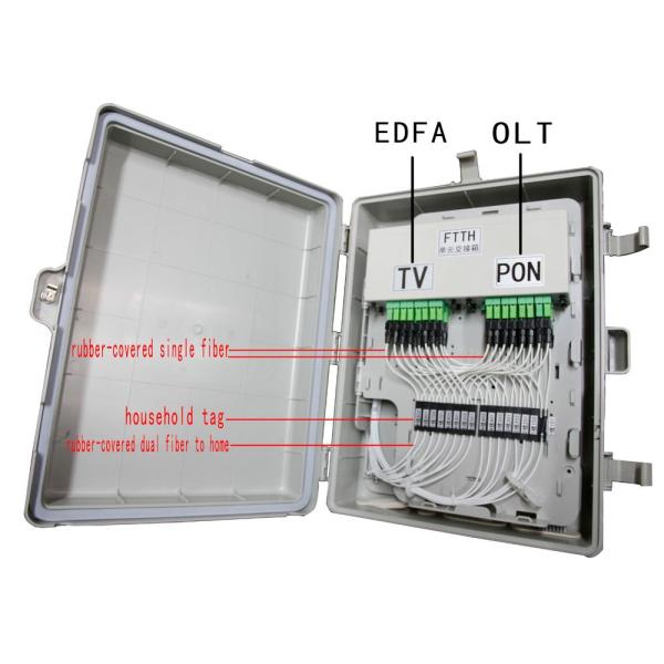 GJXFH FTTH 2 Core Indoor Fiber Optic Drop Cable for home cabling system