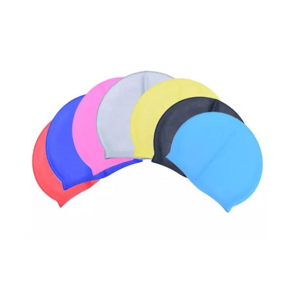 Logo Printed Swimming Cap Silicone Household Items