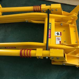 ISO9001 1100mm Length Folding Parking Barrier