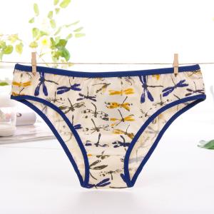 Indian Printing Lycra Cotton Young Girl xxx Panty Image