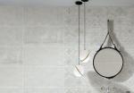 400*800mm Size Indoor Porcelain Tiles / Light Grey Color Exterior Wall Tiles