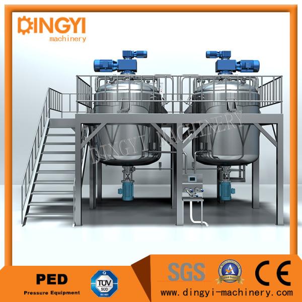 1000L Shampoo Shampoo Production Line Semi Solid Equipment Electrical / Steam