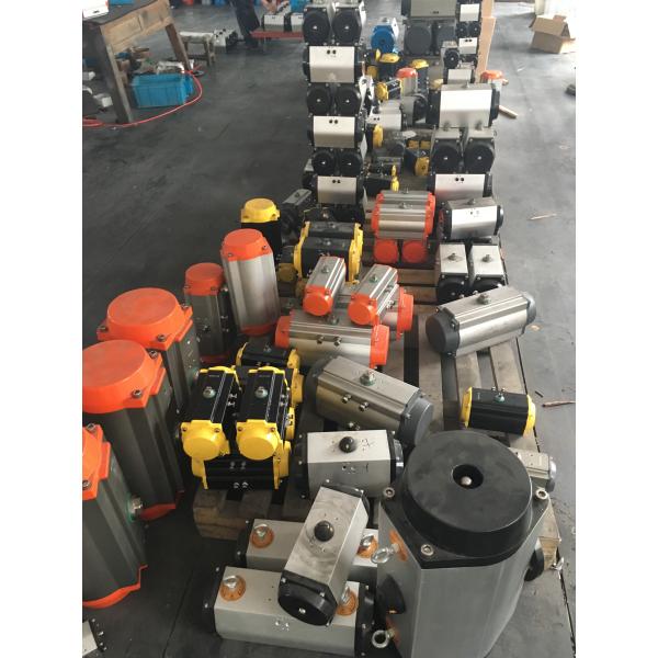 Air Torque Double / Single Acting Pneumatic Rotary Actuators 1/4" 1/2" 1" Size Aluminum AT105 Series