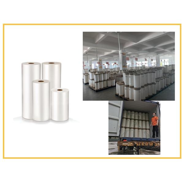 Buy Thermal Lamination BOPP Clear Film 17mic 2210mm Width at wholesale prices