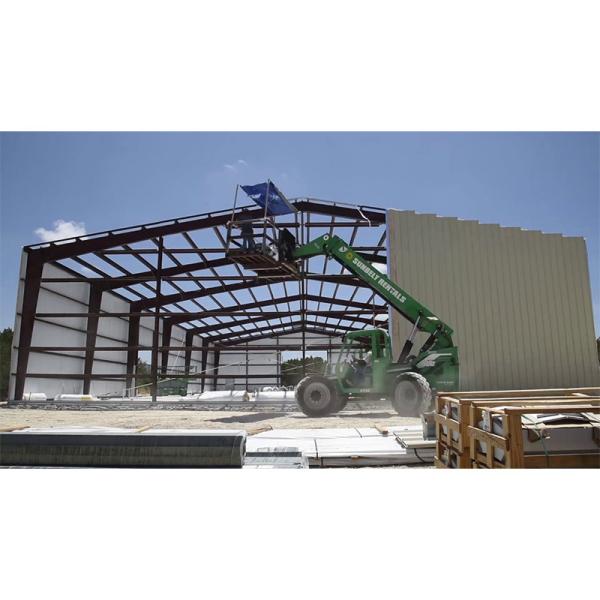 Buy Industrial Steel Structure Warehouse Building , Light Steel Frame Construction at wholesale prices