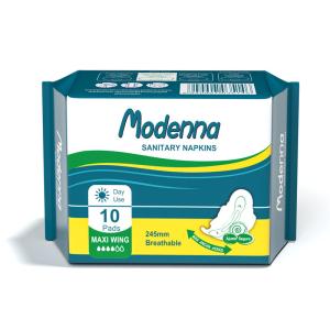 Ultra Thin Female Disposable Sanitary Napkin Biodegradable Organic Cotton