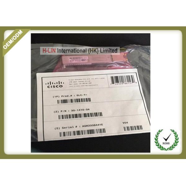 RJ-45 Copper Fiber Optic SFP Module GLC-T New Original Cisco 1000 Base -T Standard