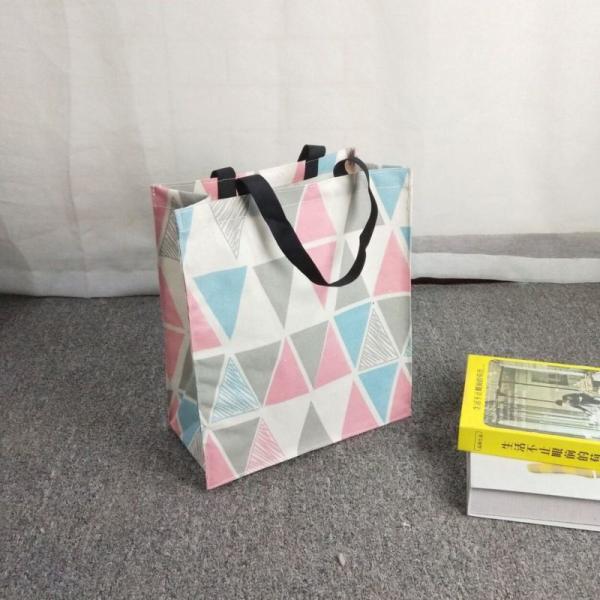 Buy 21*26cm 30*37cm 32*42cm Horizontal Plain Canvas Tote Bags To Decorate at wholesale prices