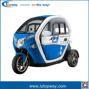 72v 50AH battery 3 wheel tricycle electric car for passenger with seat