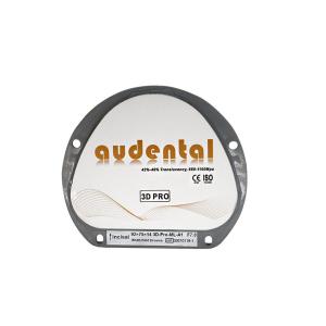Audental 3D Pro Zirconia Dental White CAD CAM Block 92mm Open System CE