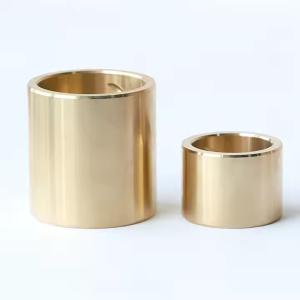 Brass Bronze Oil-free Steel Bushing Good Thermal Conductivity Stable Performance