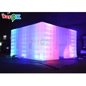 Commercial White Nightclub Party Inflatable Air Tent Large Inflatable Nightclub