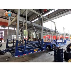 12T Rustproof GV090014 CE Flatbed Car Hauler Trailer