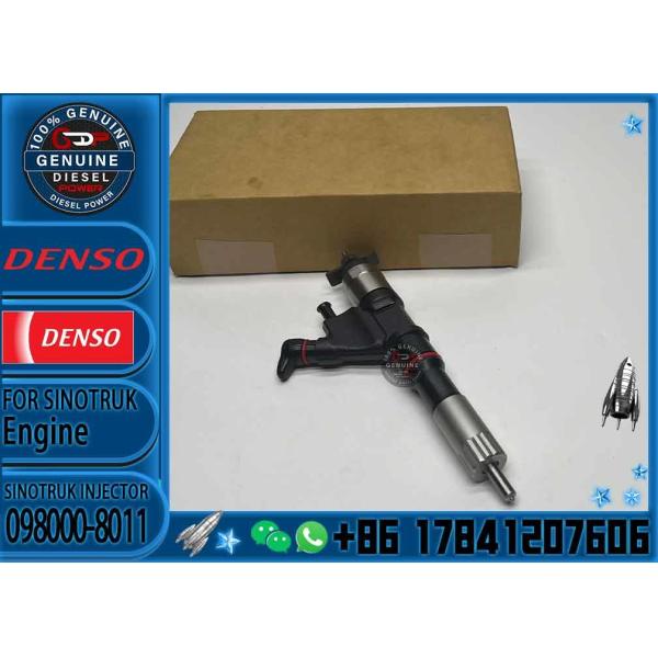 Common Rail Diesel Fuel Injector 095000-8910 VG1246080106 098000-8011 VG1246080051 For SINOTRUK HOWO