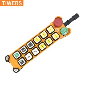 12 Buttons 50Hz Wireless Industrial Crane Remote Control System