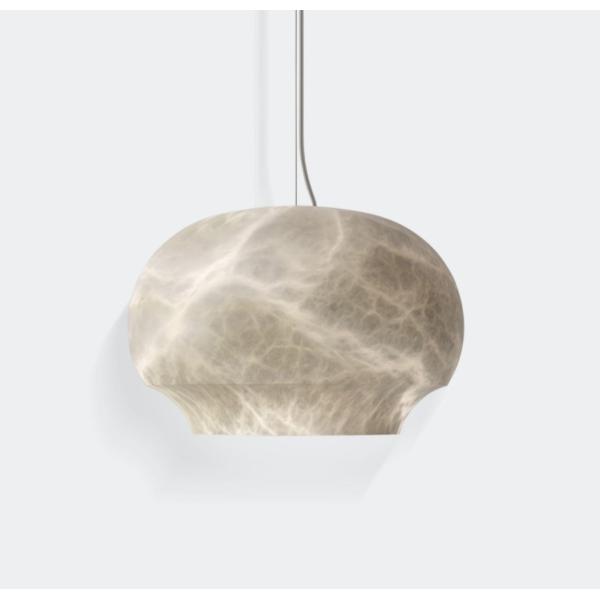 Buy Dimmable Bedside Pendant Lamp Alabaster Hanging Bedside Lights Modern at wholesale prices