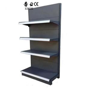 Quality Factory customized color size single side supermarket shelf display racks for sale