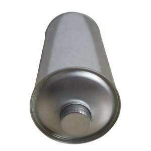 Screw Cap Large Round Tin Containers 1L Motor Oil Can