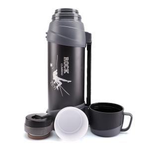 2000ML Vacuum Travel Pot Termos 2 Lt Large Capacity Stainless Steel Double Wall