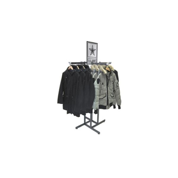 High Grade Rolling Hanging Rack Stainless Steel , Commercial Circular Clothes Rack