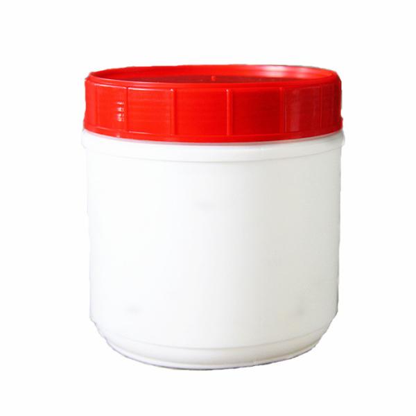 Buy 600Ml Polyethylene Plastic Powder Canister Shatterproof Wide Mouth Plastic Jar at wholesale prices