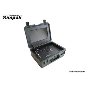 FHD COFDM Wireless Video Receiver RS232 Data Port For UAV Ground Station