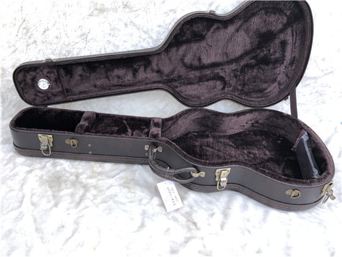 Buy Solid Wood Brown Custom Guitar Cases , Tightness Electric Guitar Cases at wholesale prices