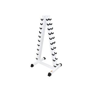 Q235 Commercial Fitness Accessories Steel Tube Ten Pairs Vertical Stand Dumbbell